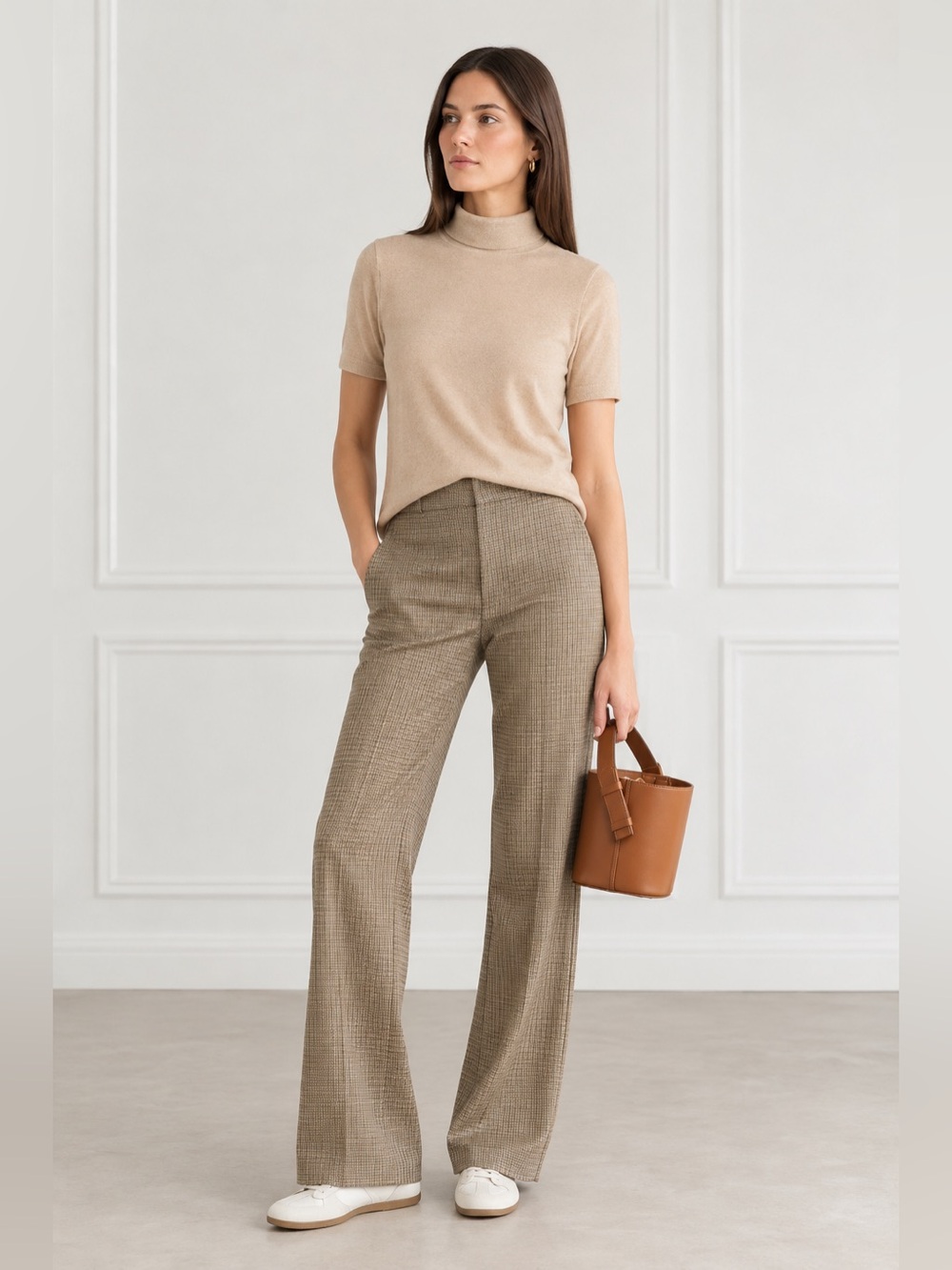 Madewell Velvet Mockneck tee